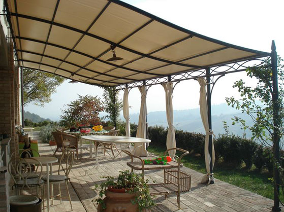 pergola e gazebi in ferro per giardini - pomezia latina e lazio